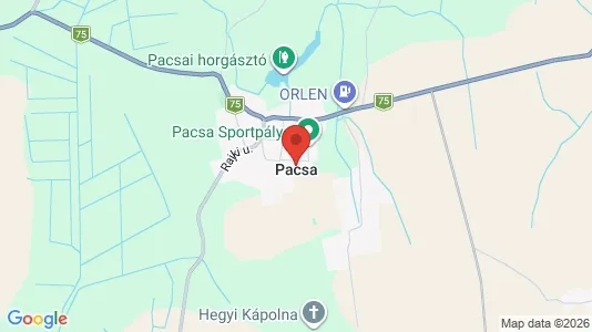 Houses for rent i Pacsai - kort over placeringen