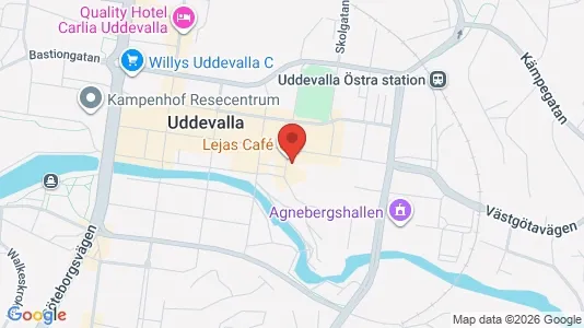 Apartments for rent i Uddevalla - kort over placeringen