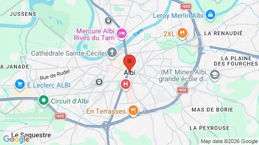 Apartments for rent in Albi - Photo from Google Street View