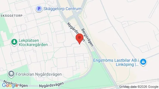 Apartments for rent i Linköping - kort over placeringen