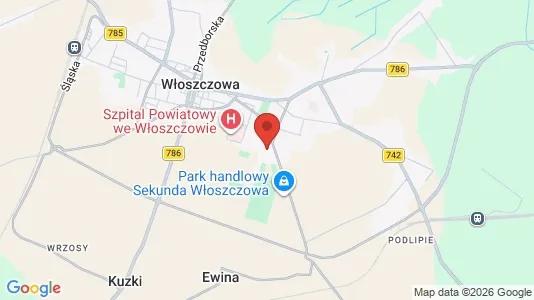 Apartments for rent in Włoszczowski - Photo from Google Street View