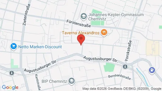Apartments for rent in Chemnitz - Photo from Google Street View