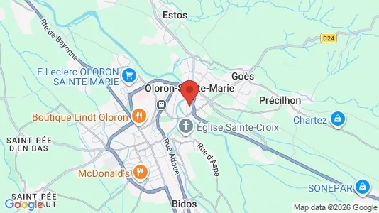Apartments for rent in Oloron-Sainte-Marie - Photo from Google Street View