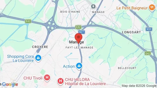 Houses for rent in Manage - Photo from Google Street View
