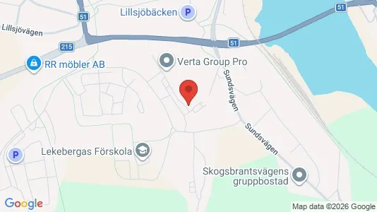 Apartments for rent i Finspång - kort over placeringen