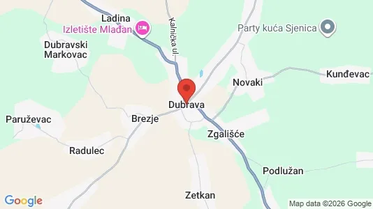 Apartments for rent in Dubrava - Photo from Google Street View