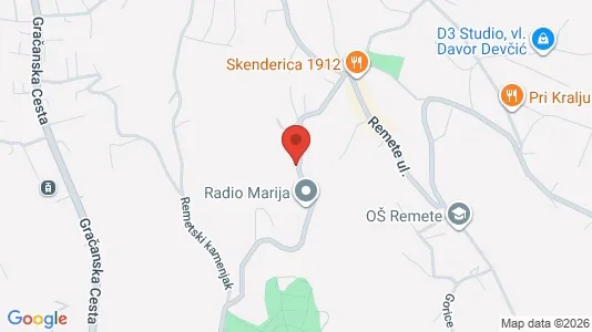 Apartments for rent in Sljeme (Medvednica-Tomislavac) - Photo from Google Street View