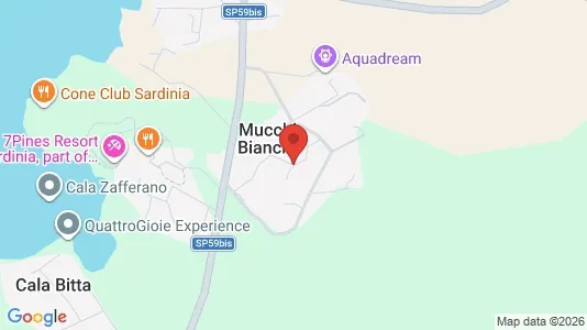 Apartments for rent i Arzachena - kort over placeringen