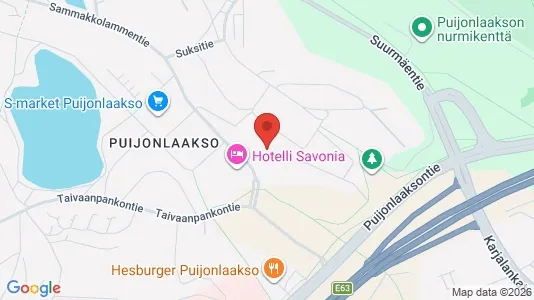 Apartments for rent i Kuopio - kort over placeringen