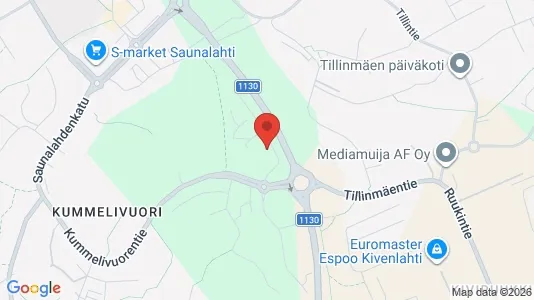 Apartments for rent i Espoo - kort over placeringen