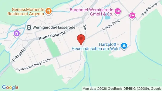 Apartments for rent i Harz - kort over placeringen