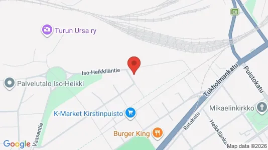 Apartments for rent i Turku - kort over placeringen