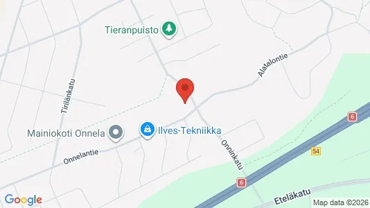 Apartments for rent i Lappeenranta - kort over placeringen