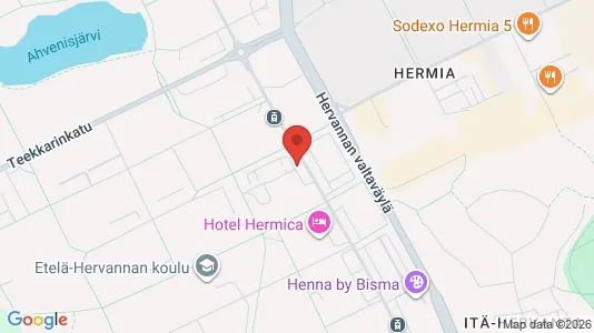 Apartments for rent i Tampere Kaakkoinen - kort over placeringen