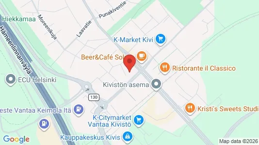 Apartments for rent i Vantaa - kort over placeringen