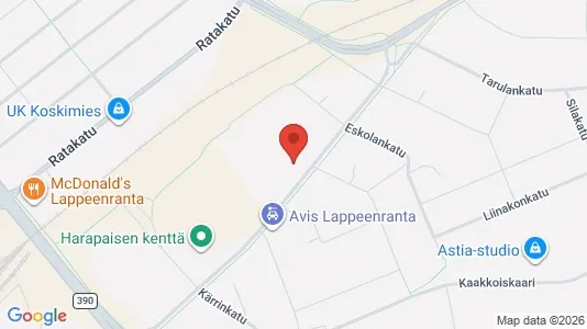 Apartments for rent in Lappeenranta - Photo from Google Street View