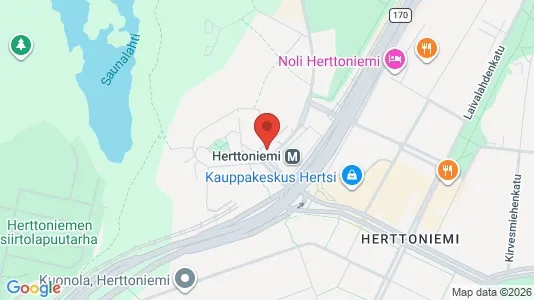 Apartments for rent i Helsinki Kaakkoinen - kort over placeringen