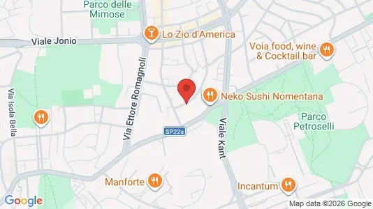 Apartments for rent i Roma Municipio IV – Tiburtino - kort over placeringen