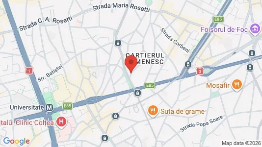 Apartments for rent i Bucharest - Sectorul 3 - kort over placeringen
