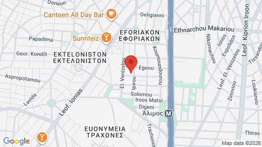 Apartments for rent i Agios Dimitrios - kort over placeringen
