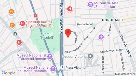 Apartments for rent i Bucharest - Sectorul 1 - kort over placeringen