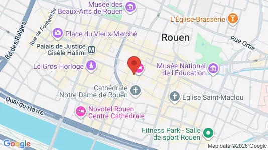 Apartments for rent in Rouen - Photo from Google Street View