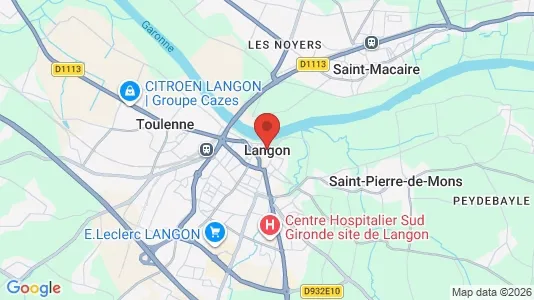 Houses for rent in Langon - Photo from Google Street View