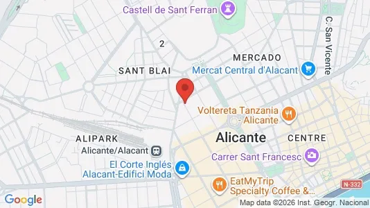 Apartments for rent in Alicante/Alacant - Photo from Google Street View