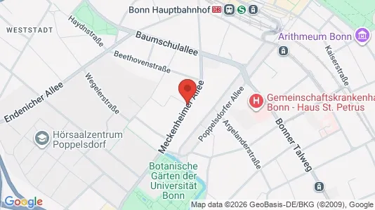 Rooms for rent in Bonn - Photo from Google Street View
