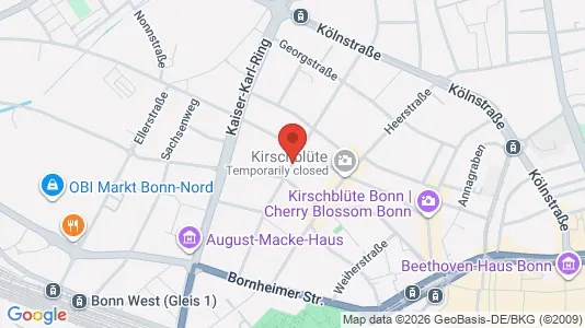 Apartments for rent in Bonn - Photo from Google Street View
