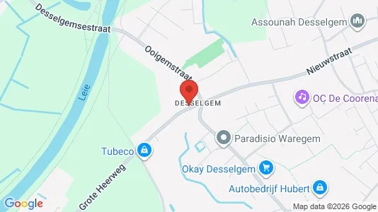 Apartments for rent i Waregem - kort over placeringen