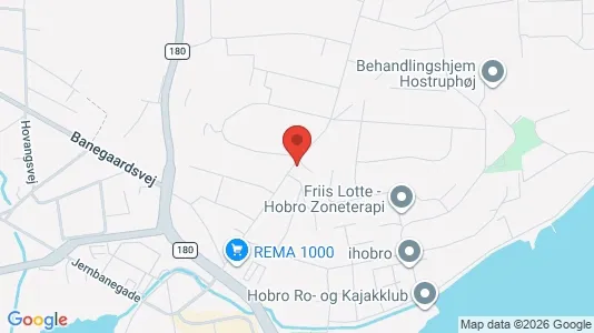 Apartments for rent i Hobro - kort over placeringen