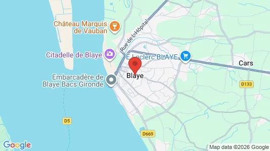 Houses for rent in Blaye - Photo from Google Street View