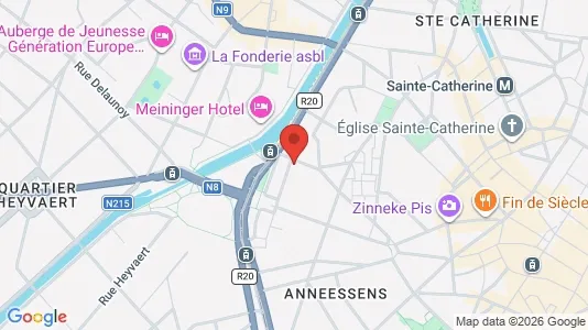 Apartments for rent i Stad Brussel - kort over placeringen