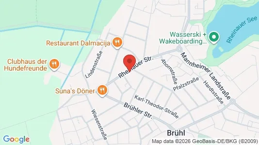 Apartments for rent i Rhein-Neckar-Kreis - kort over placeringen