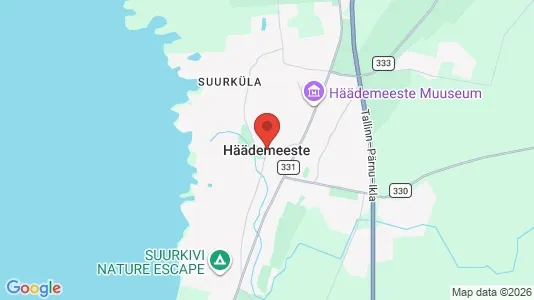 Houses for rent i Häädemeeste - kort over placeringen
