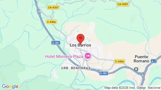 Houses for rent i Los Barrios - kort over placeringen
