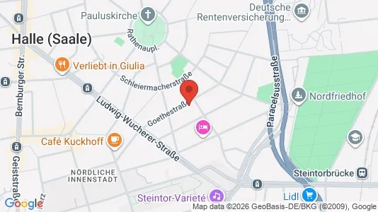 Apartments for rent in Halle (Saale) - Photo from Google Street View