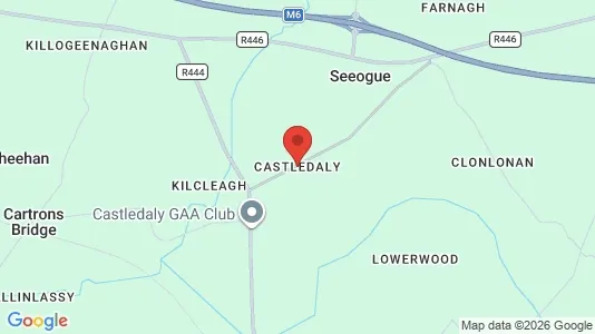 Apartments for rent i Castledaly - kort over placeringen