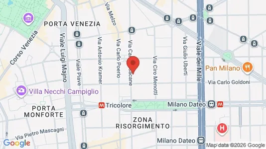Apartments for rent i Milano Zona 1 - Centro storico - kort over placeringen