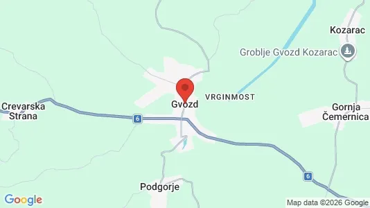 Houses for rent i Vrginmost - kort over placeringen