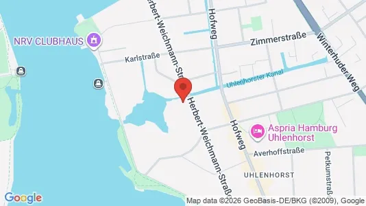 Apartments for rent i Hamburg Nord - kort over placeringen
