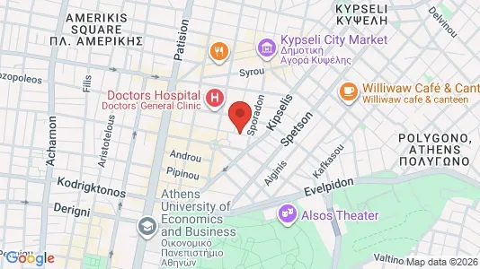 Apartments for rent in Athens Kypseli - Photo from Google Street View