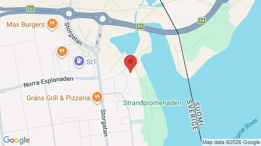 Apartments for rent in Haparanda - Photo from Google Street View