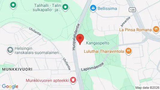 Apartments for rent i Helsinki Läntinen - kort over placeringen