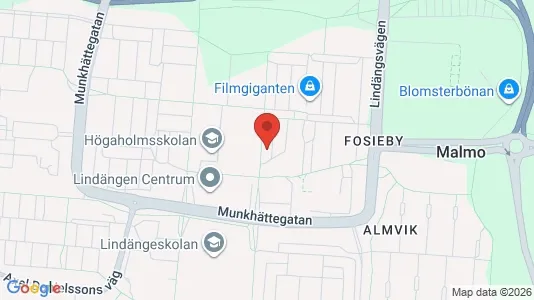 Apartments for rent i Fosie - kort over placeringen