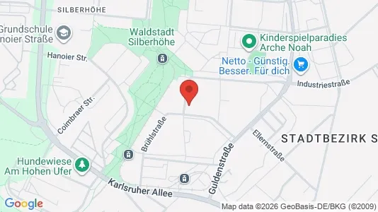 Apartments for rent i Halle (Saale) - kort over placeringen