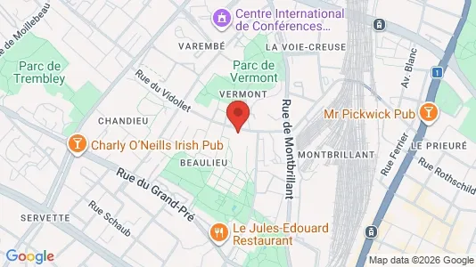 Apartments for rent i Geneva Petit-Saconnex - kort over placeringen