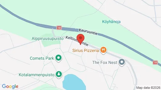 Apartments for rent i Jyväskylä - kort over placeringen