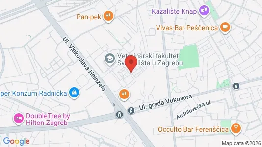 Apartments for rent i Sljeme (Medvednica-Tomislavac) - kort over placeringen